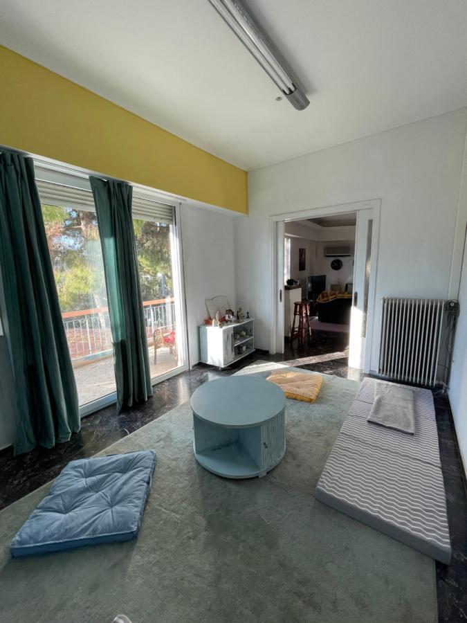 Spacious Apartment With Balconies, Ac, King Bed, Near Dt And Transports Atenas Exterior foto